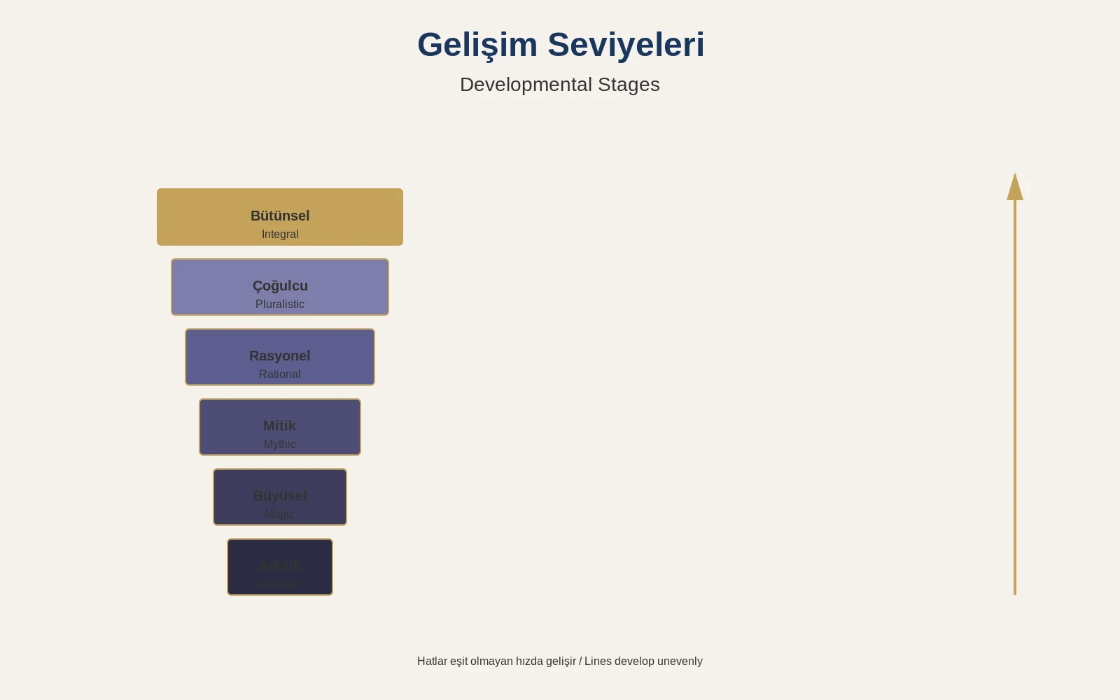 AQAL Gelişim Aşamaları