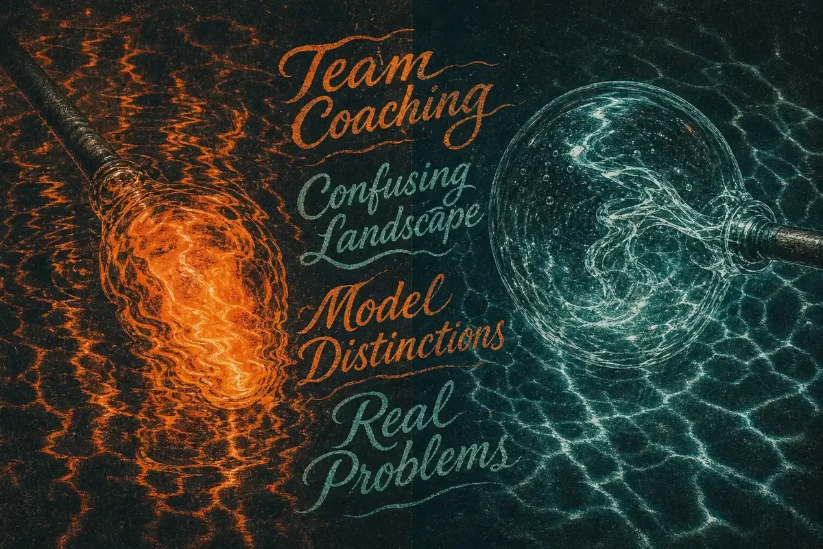 Why team coaching is not one method but three different lenses